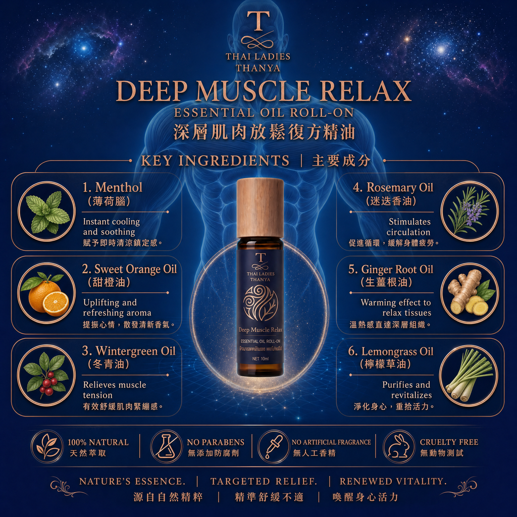 Deep Muscle Relax Essential Oil Roll-on